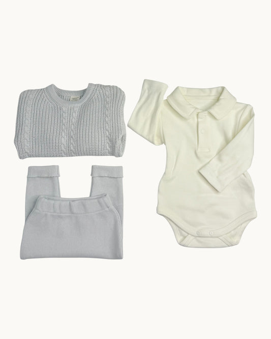 Baby Boy Knit Set