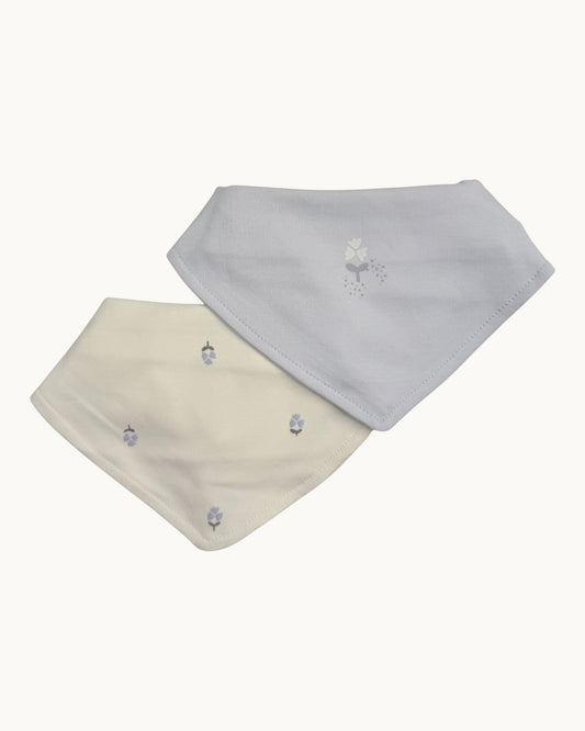 Baby Cotton Bandana Bib Set