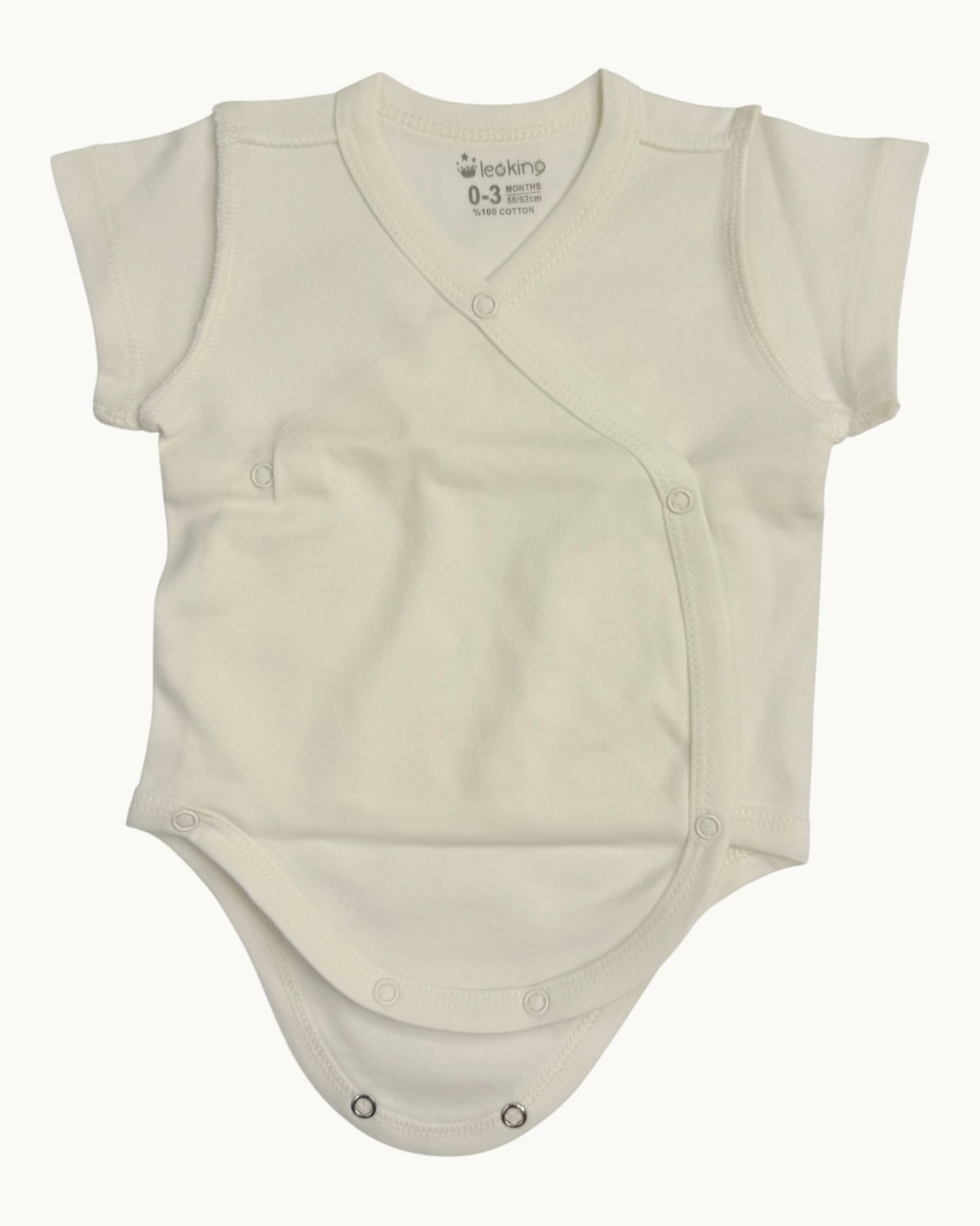 Leoking Newborn Knitted Hospital Set – White