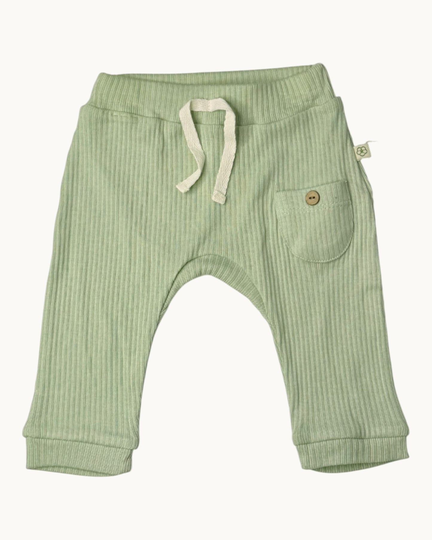 Biorganic Sage GreenCotton Trouser