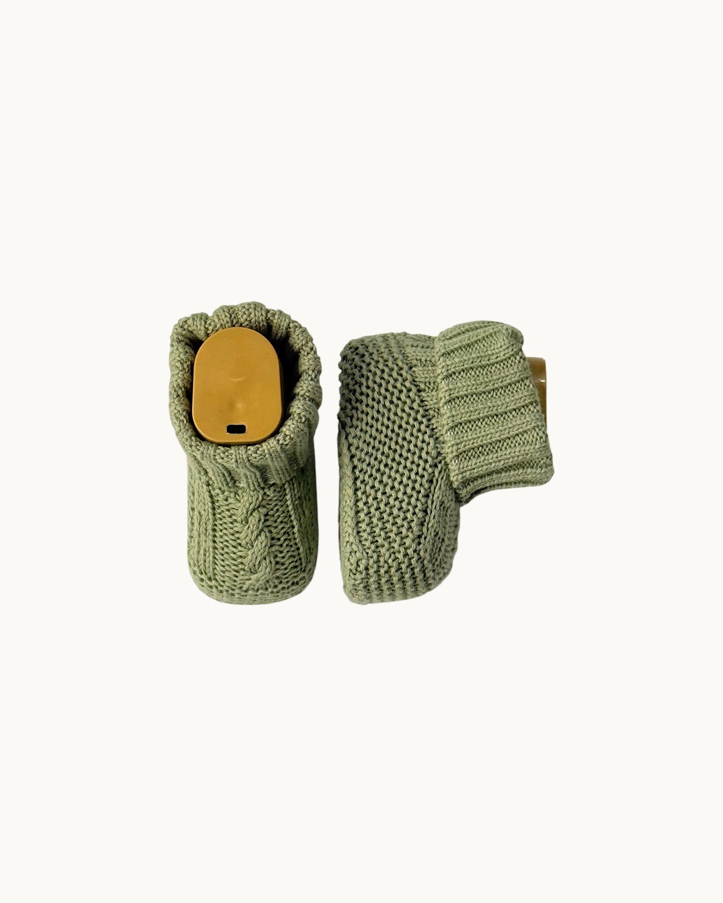 Baby Knitted Bootie Socks
