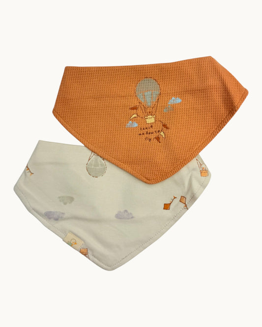 Baby Cotton Bandana Bib Set