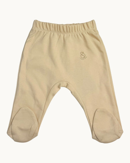 BiOrganic Cotton Newborn Footed Pants Set