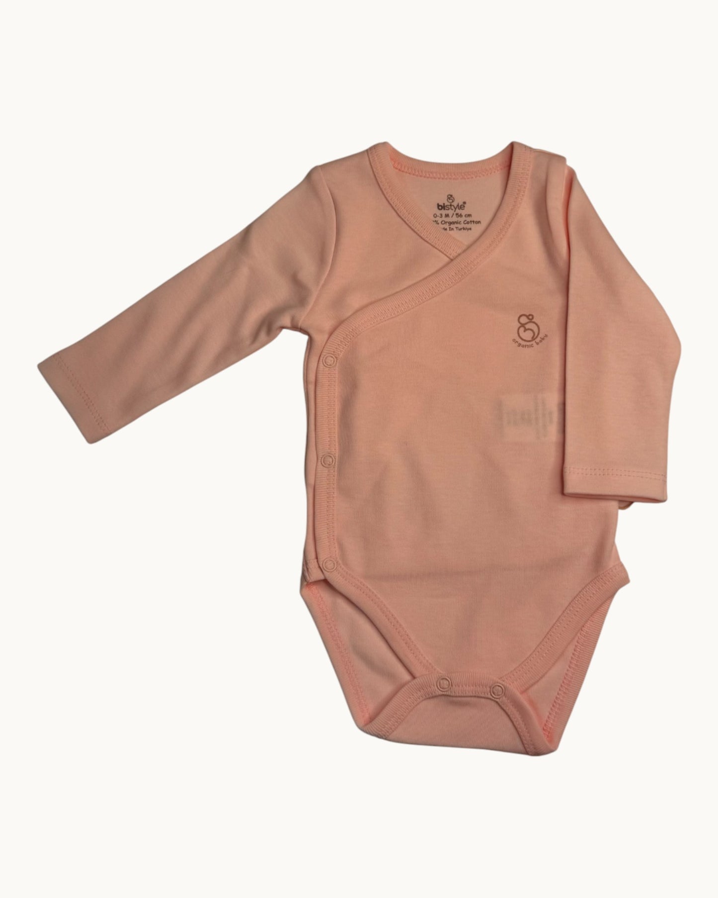 BiOrganic Cotton Newborn Wrap Bodysuit