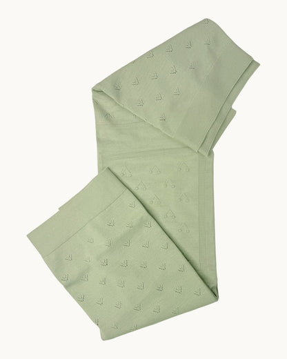 Leoking Newborn Knitted Hospital Set – Sage Green