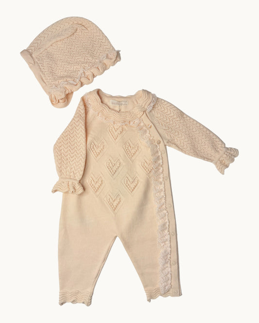 Organic Cotton Baby Girl Romper