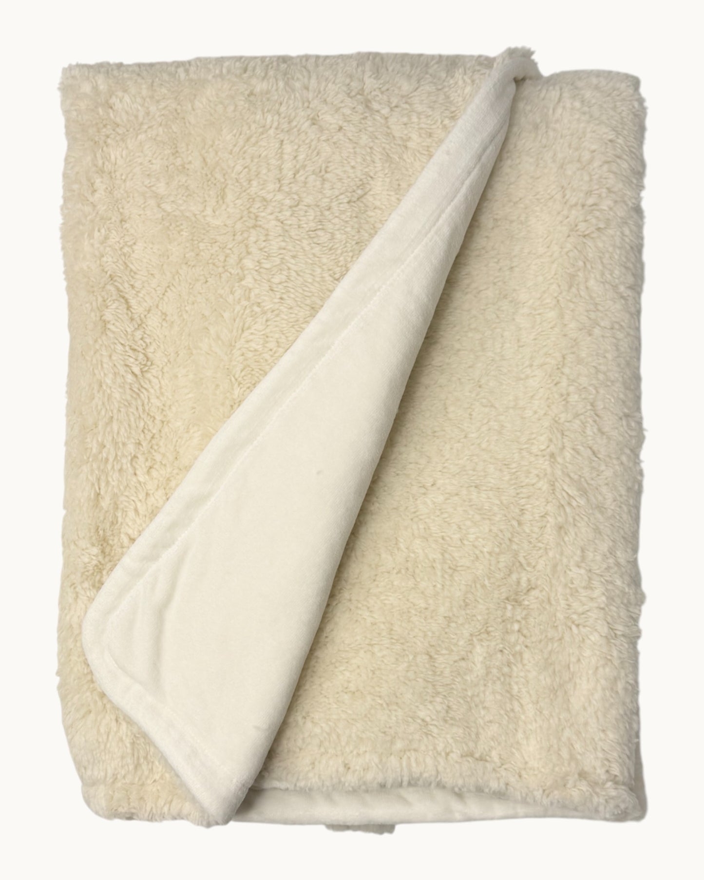 Baby Plush Blanket with Soft Lined Back