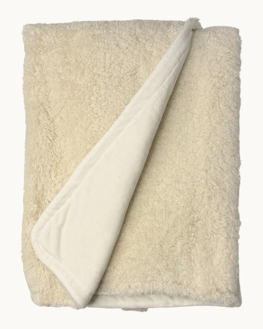 Baby Plush Blanket with Soft Lined Back
