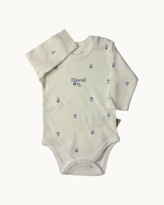 Baby Floral Print Bodysuit