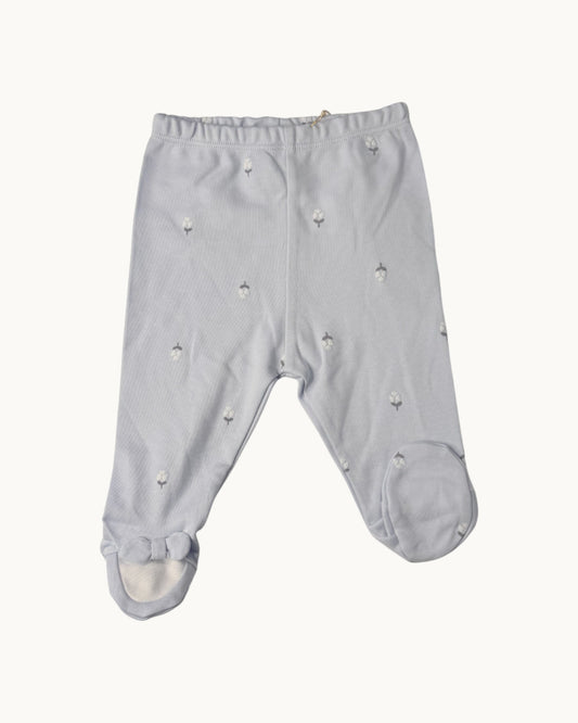 Baby Floral Print Footed Trouser