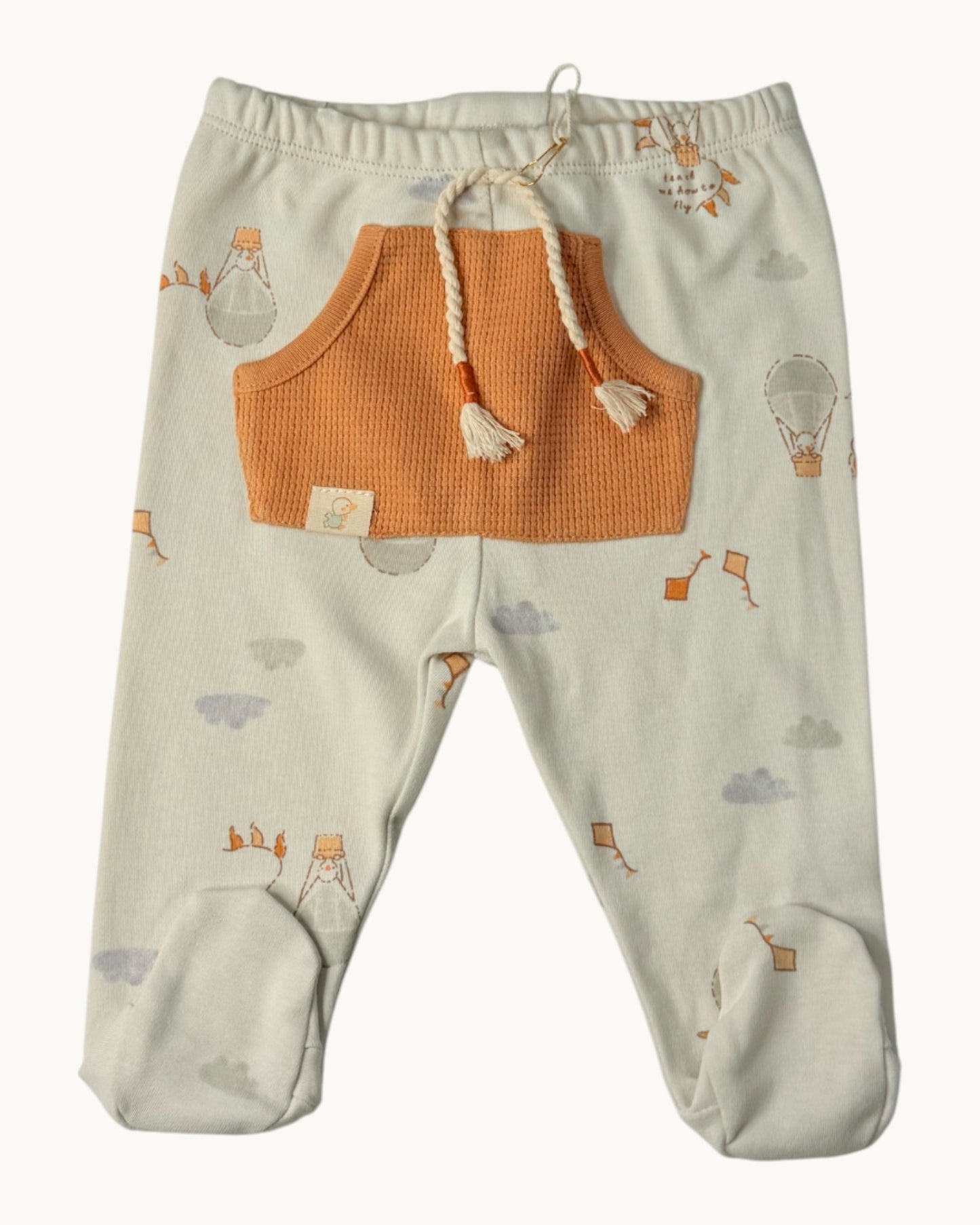 Baby Printed Footed Trouser